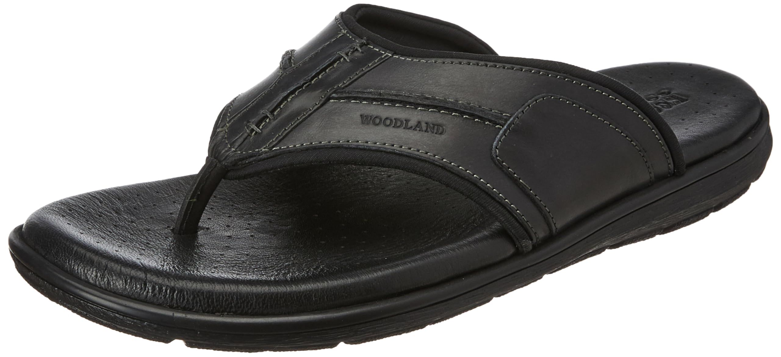 Woodland Mens Black Leather Slipper-10 UK (44 EU) (GP 26915) (B0CDQF28FL) Amazon Price History, Amazon Price Tracker