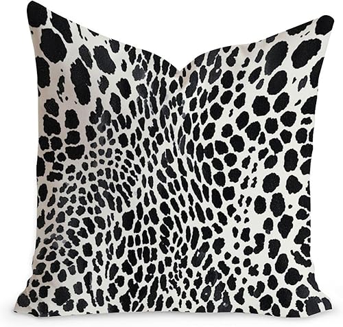 Vista 100 de Funda de cojín decorativa con estampado de guepardo verde peridoto para sofá, funda de almohada verde crema con estampado de leopardo a cuadros