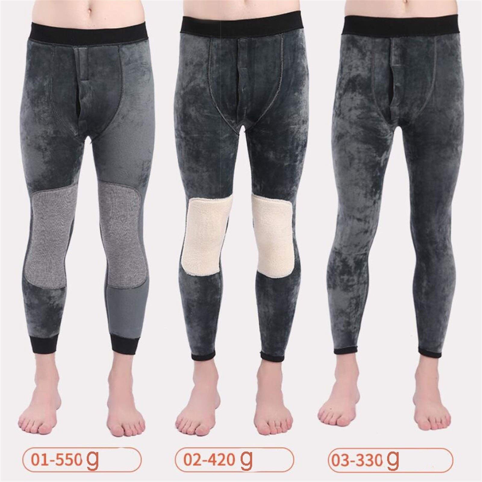 Lungo Plus Size Collant Maschio Caldi Termica Pantaloni Biancheria Intima degli Uomini Stretto di 4XL 500g Inverno Spesso Mens Leggings Cloth