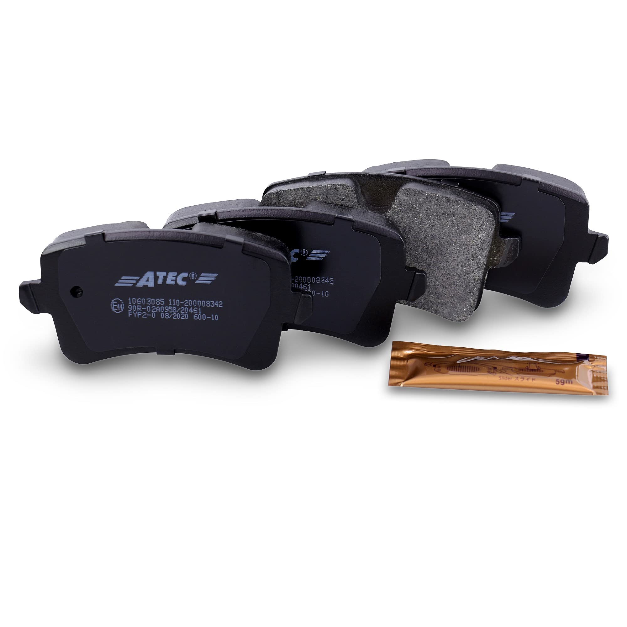 ATEC Germany Bremsenset Hinterachse inkl. Bremsscheiben Ø 300 mm Voll + Bremsbeläge Hinten Kompatibel mit A udi A4 B8 (8KH) (8K2) (8K5), A5 (8T3), A5 Cabriolet (8F7), A5 Sportback (8TA), Q5 (8RB)