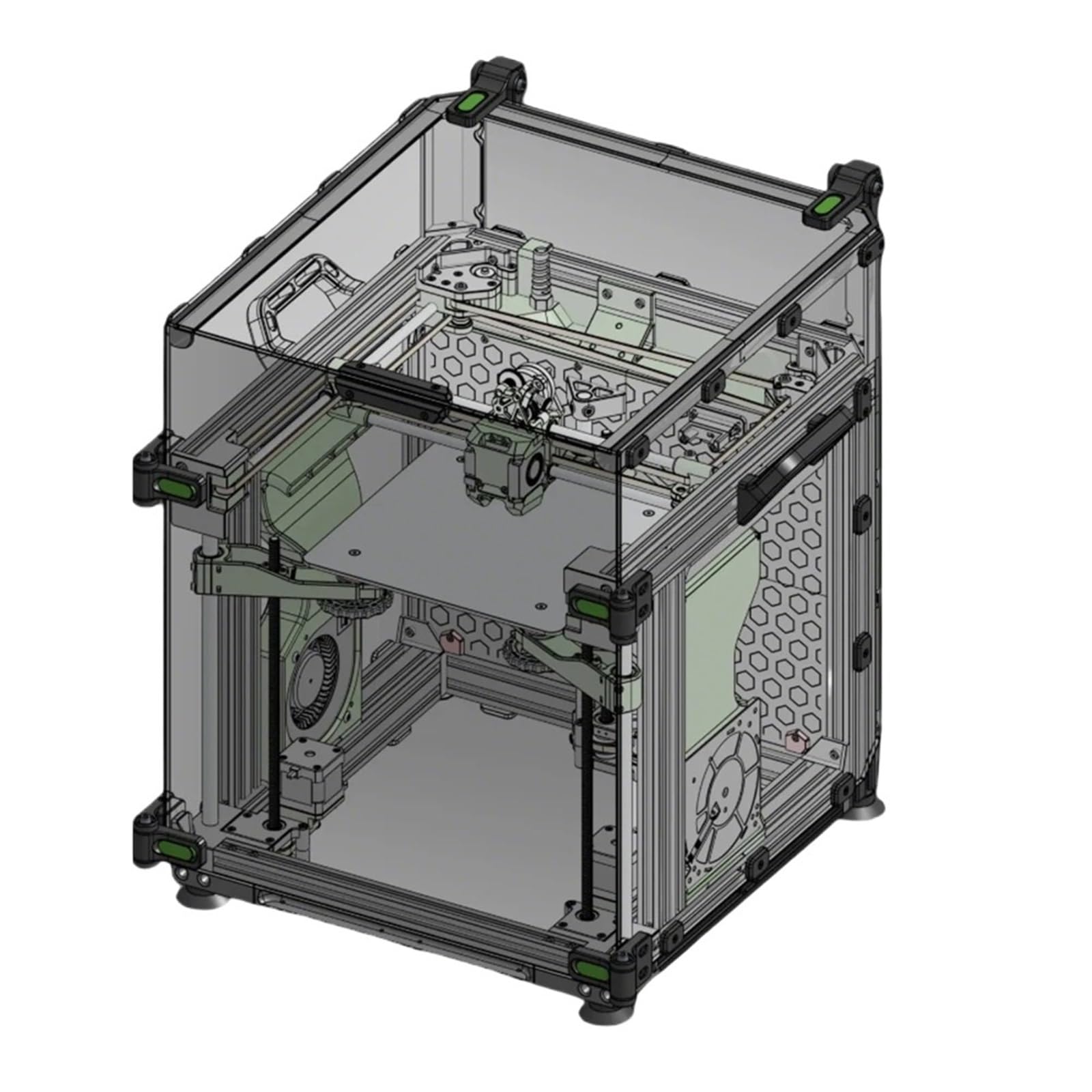 Compatible avec le kit de mise à niveau Creality Ender 3 Corexy, kit de conversion for imprimante 3D FYSETC E3NG V1.2 avec installation(Acrylic Plate)