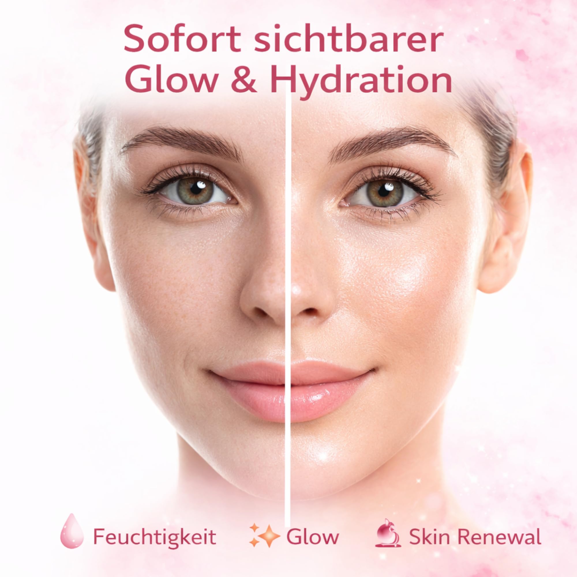 Matrixneedling™ Glow Booster Serum | 3-fach Hyaluron + DMAE | Steriles Microneedling Serum für BB Glow & Dermapen | Anti Aging, Feuchtigkeit, Hautstraffung, Glow Effekt, professionelle Anwendung