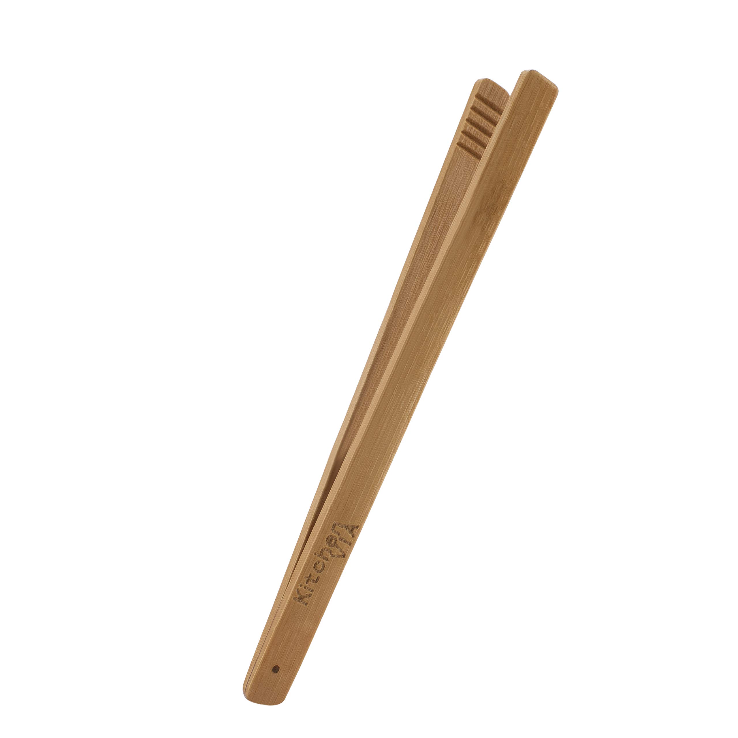 Toaster Buddy Carbonized Bamboo Tongs: Your Versatile Kitchen Companion by KitchenVIA