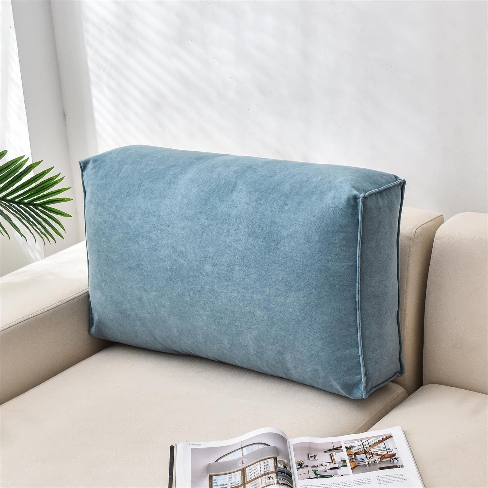 Almohada de Sofá, Gran Almohada de Respaldo para Sofá, Cojín Decorativo