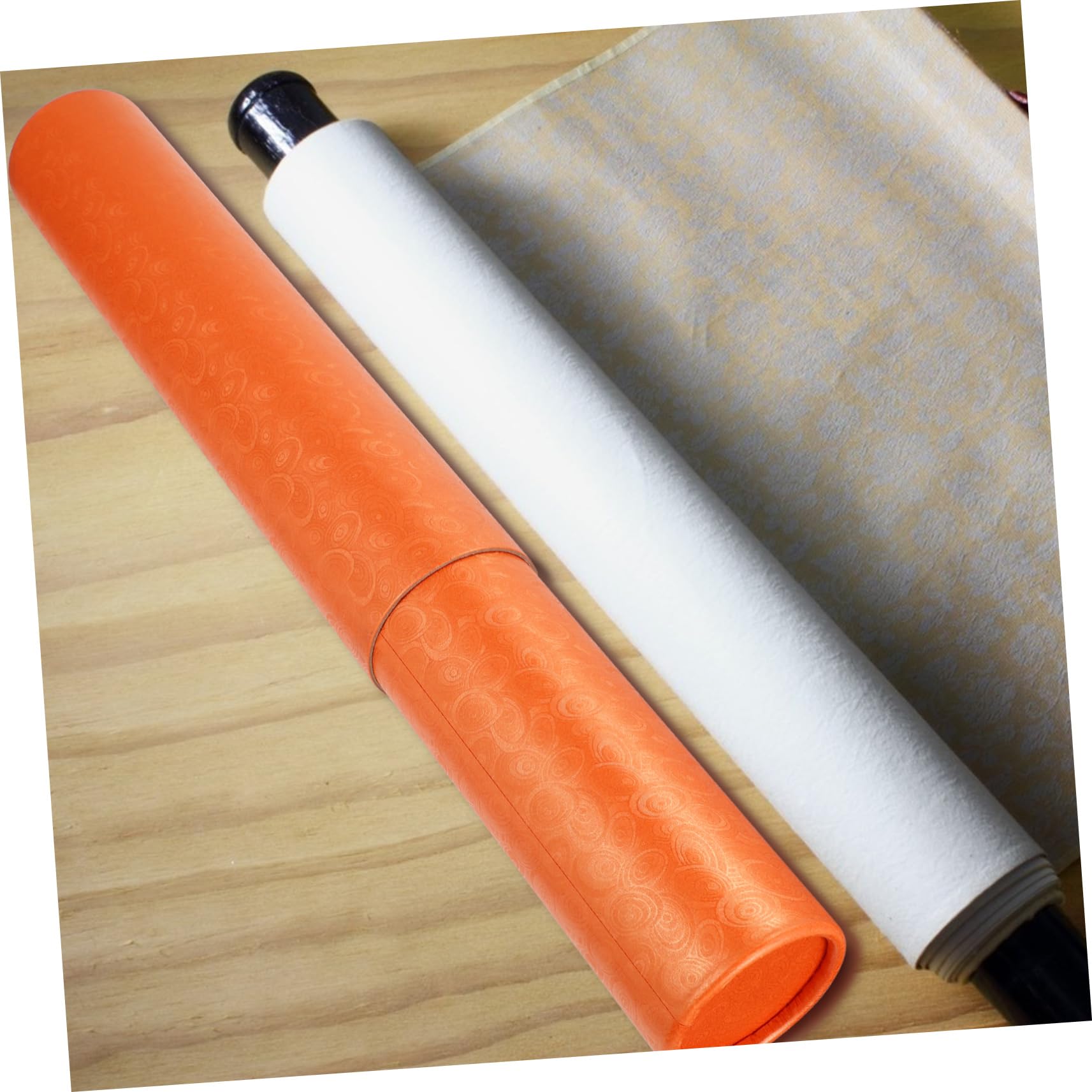 Beatifufu Artwork Storage Tube Expandable Paper Roll Holder Craft Tubes Blueprints Storage Documents Case