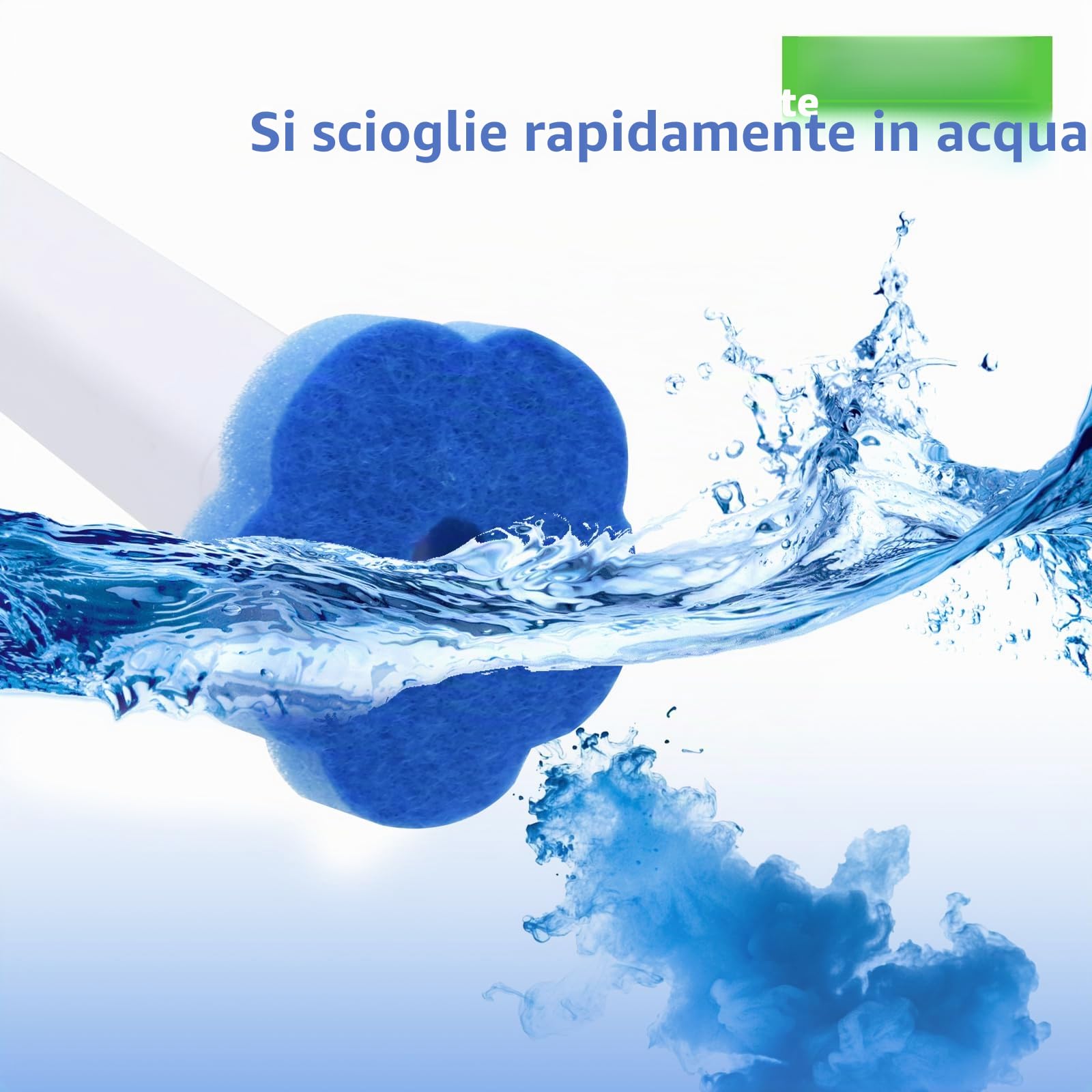 Scopino WC Usa e Getta (con Pulizia WC) – Set di Scopino Bagno WC a Parete in 2 Pezzi, Comprensivo di 54 Dischetti Struccanti e 2 Supporti per Riporle – Set Bagno Spazzolone Bagno Accessori Completo