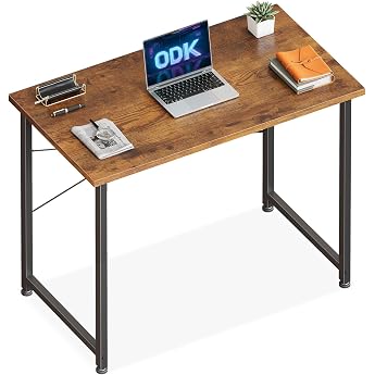 ODK Small Desk 80   40 cm Computer Desk Office Desk Brown