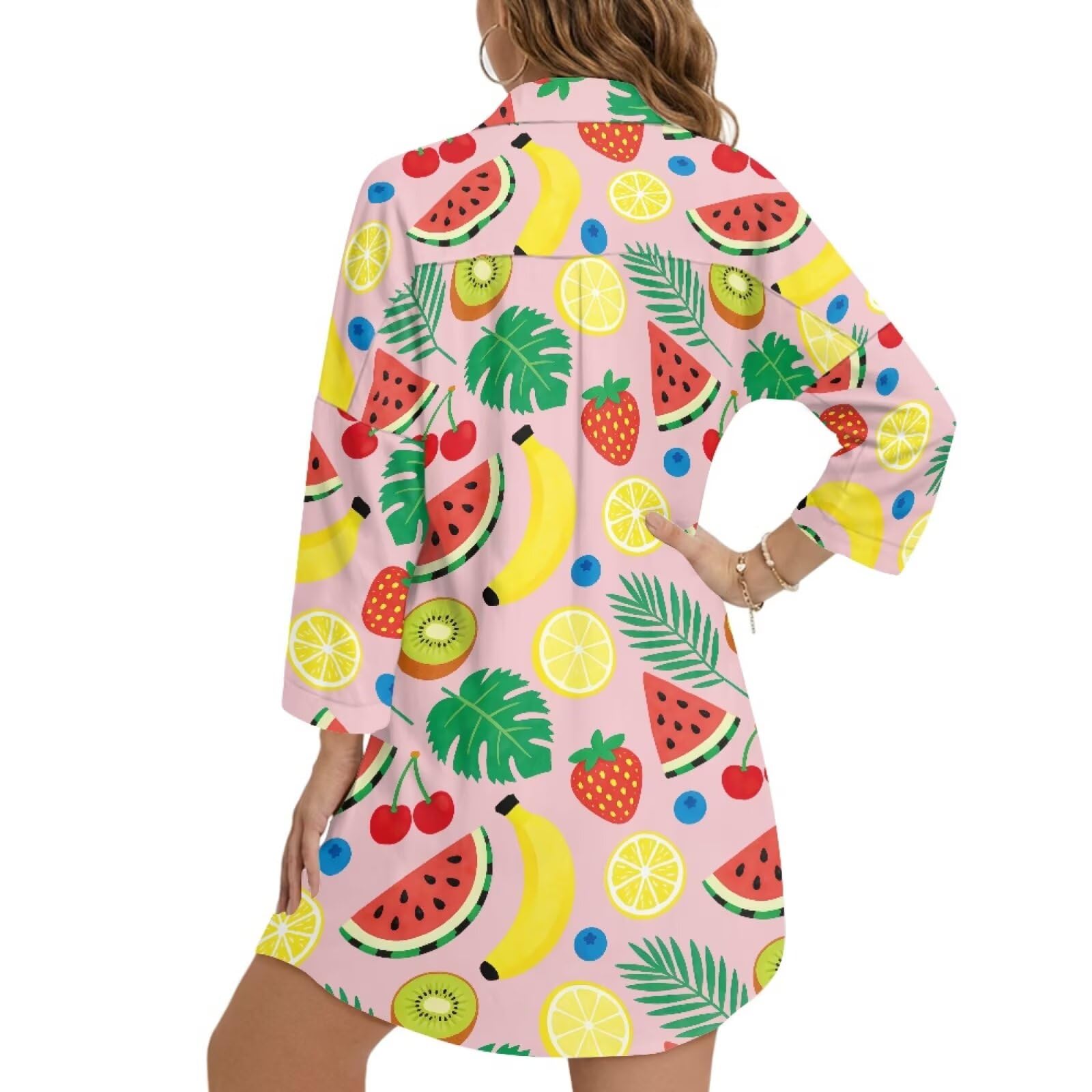 Pareos de playa para mujer, traje de baño, con botones, vestido de playa, casual, ropa de playa