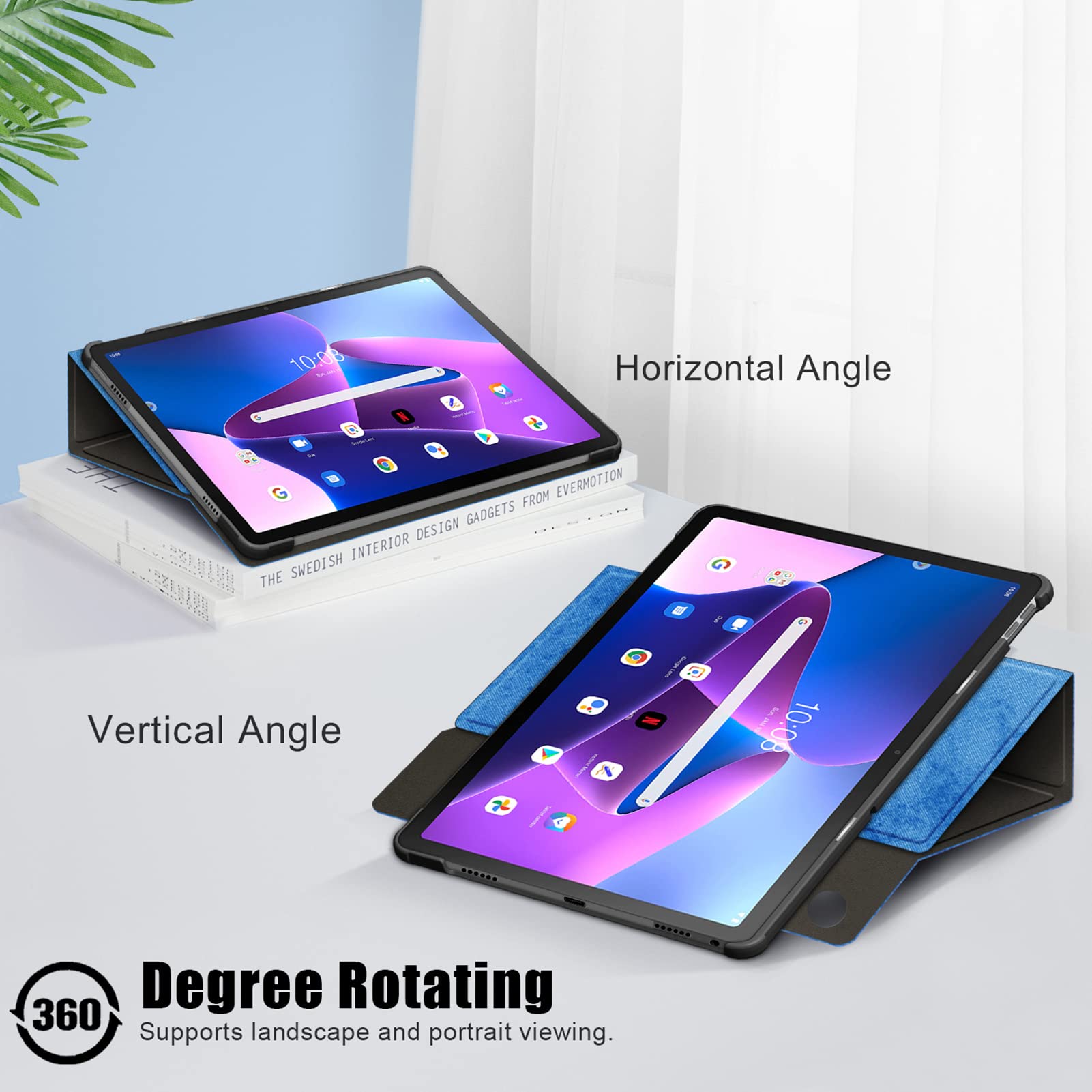 【ケース・フィルム付タブレット】Lenovo Tab M10 Plus 第3世代 楽天市場】Lenovo Tab M10 (3rd Gen) ケース 液晶フィルム付き