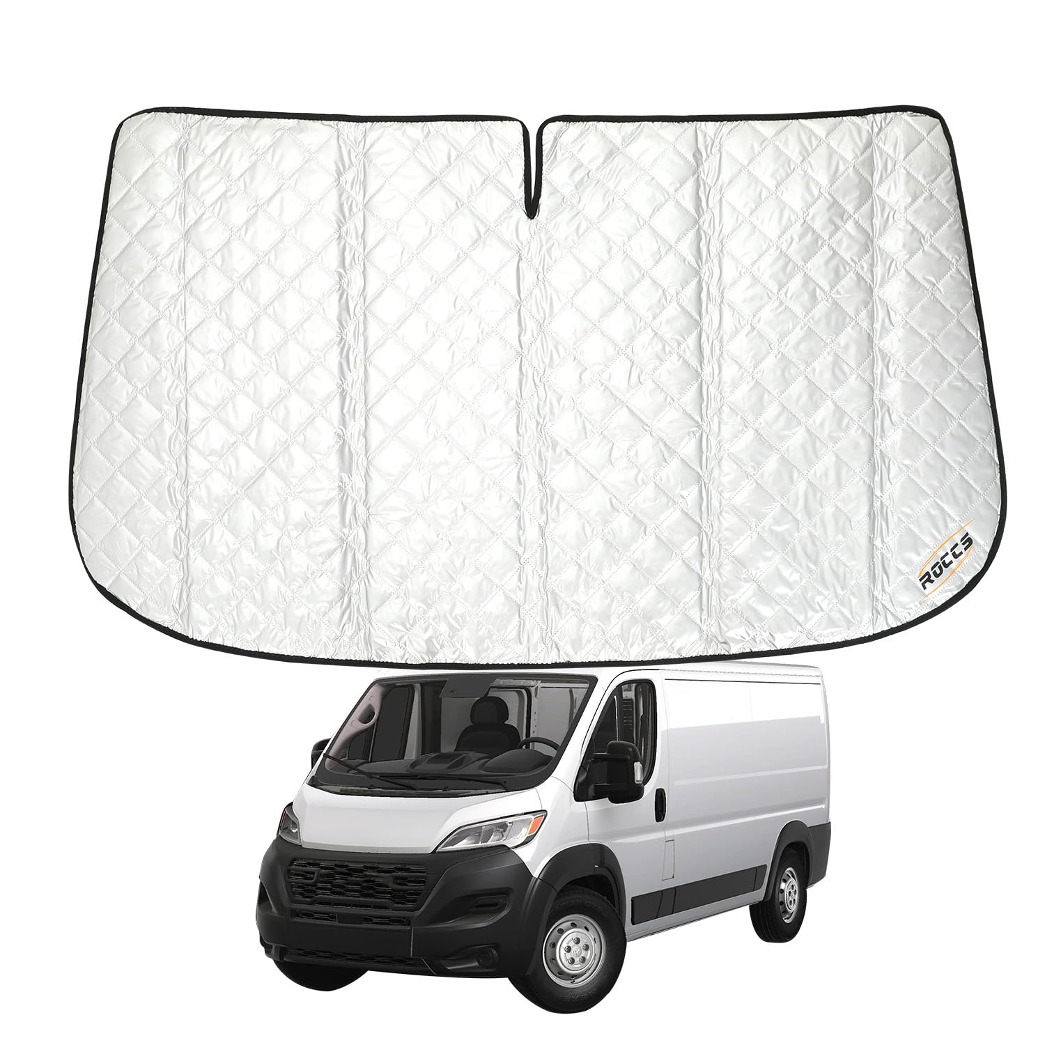 Photo 1 of ROCCS Windshield Sun Shade for Dodge RAM ProMaster (2014-2026)