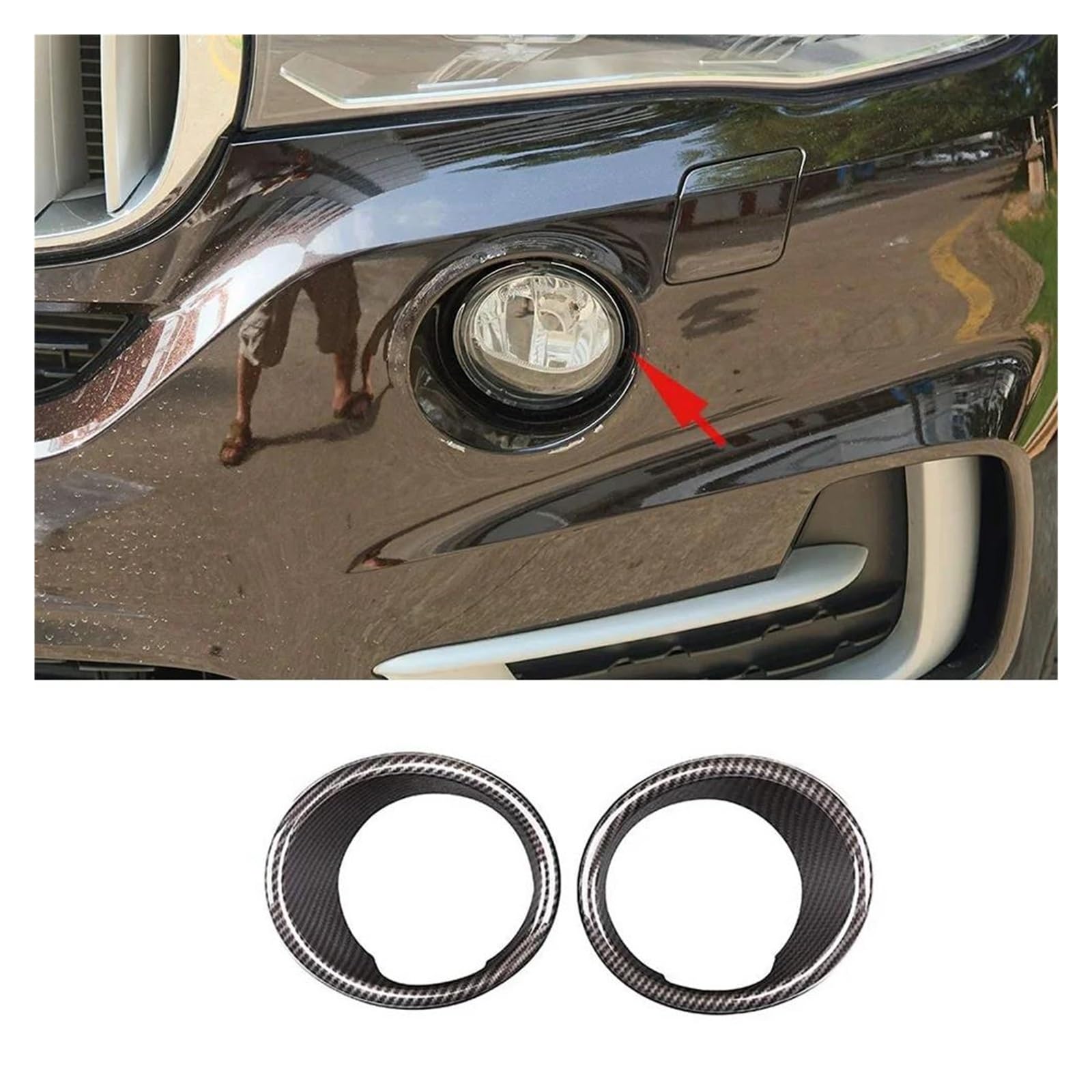 Garniture Grille Pare-chocs Avant Droit Pour BMW F15/X5 2014-2018