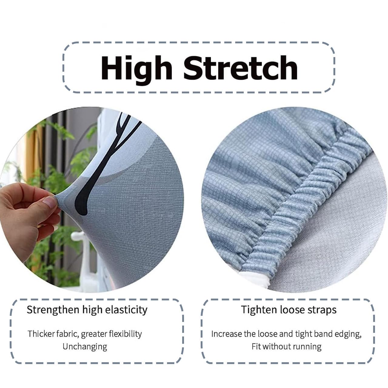 Housse Anti-Poussière Élastique Pour Climatiseur Split - Protection Totale 360° - Taille 88-95 Cm, Gris Élégant