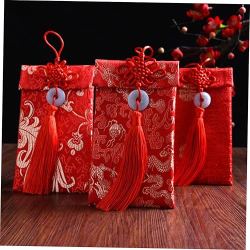 Miniatura 5 de NOLITOY 8 Pcs Hong Bao Red Envelope Chinese New Year Envelopes Pocket Money Lucky Money Envelopes Chinese Red Pocket Chinese Red Envelope Chinese