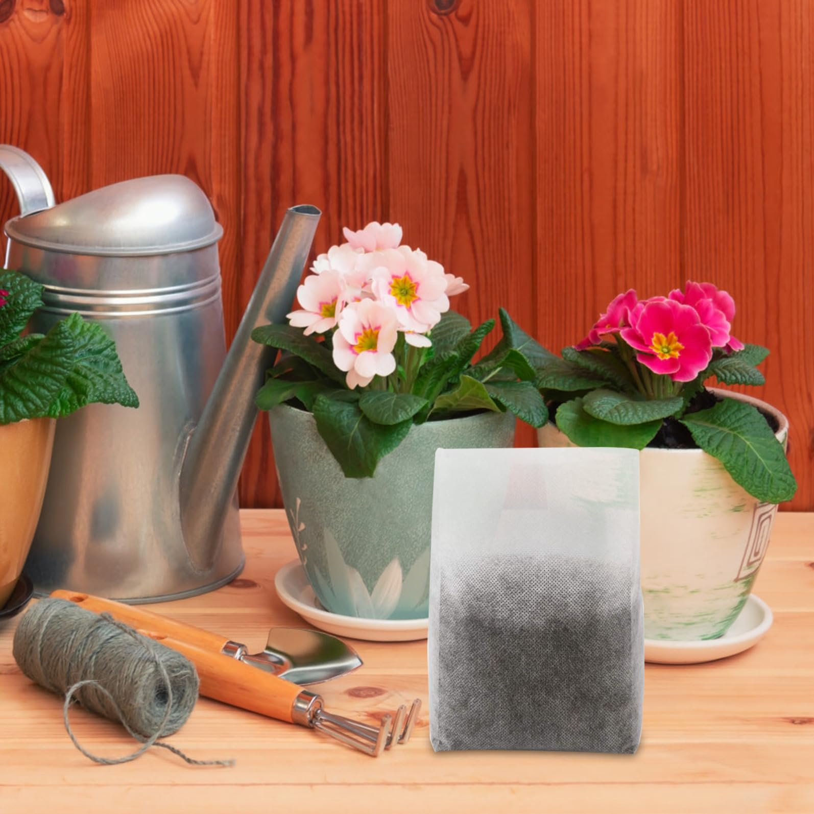 Yardwe 5 Ensembles De Semis Non Tissé De Pépinière Planteur Perlite Petit Les Plantes Poussent des Compost pour Plantes D'extérieur Blanche Tissu Non Tissé 500 Pièces * 5