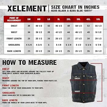 Amazon.co.jp: Xelement B285 メンズ ブラックデニムバイク