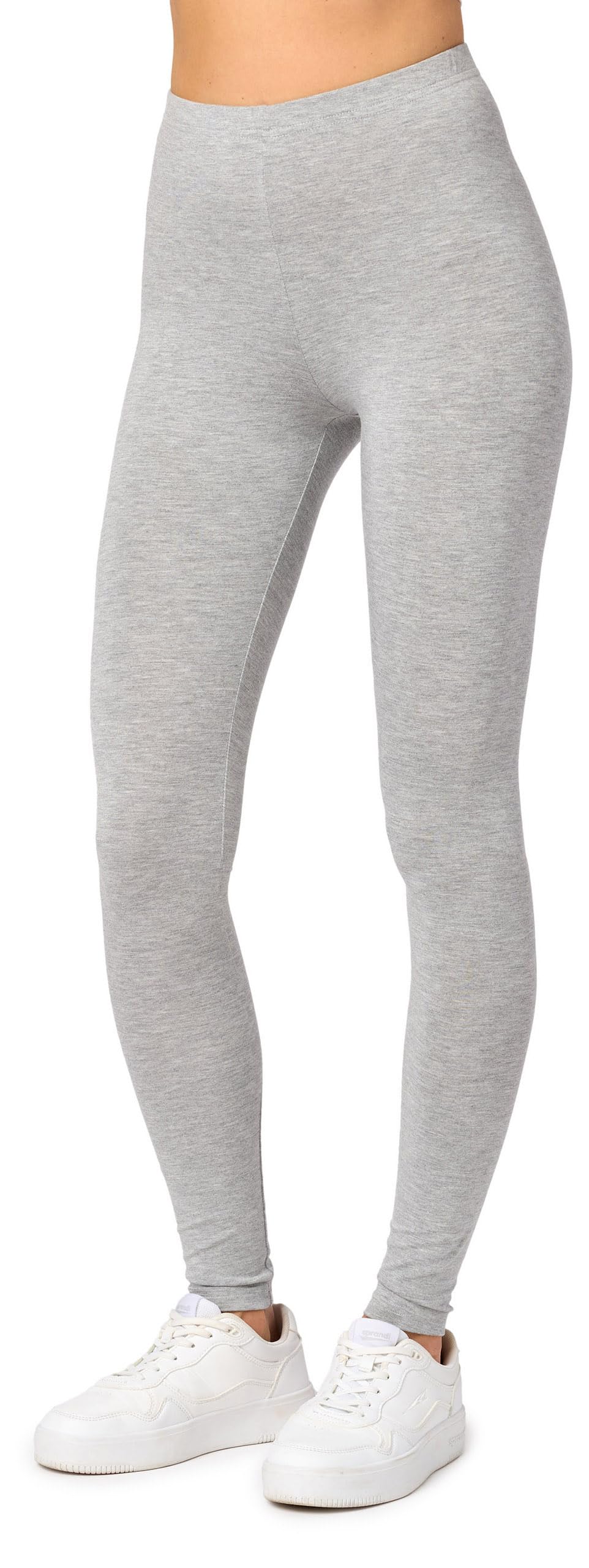 Merry Style Women's Leggings Long MS10-143 (Melange, XXL)