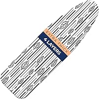 Vista 14 de Tabla de planchar de mesa con patas plegables, pequeña tabla de planchar con cubierta de algodón gruesa, mini tabla de planchar portátil para coser