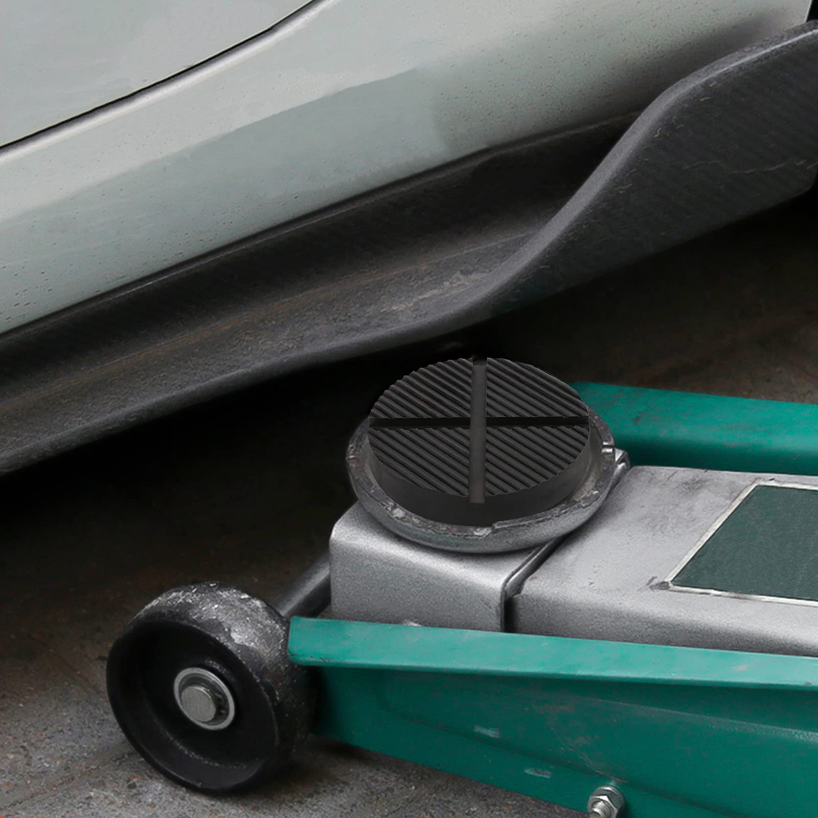 OMETTER Floor Jack Rubber Pad, Universal Floor Jack Rubber Pad, Jack