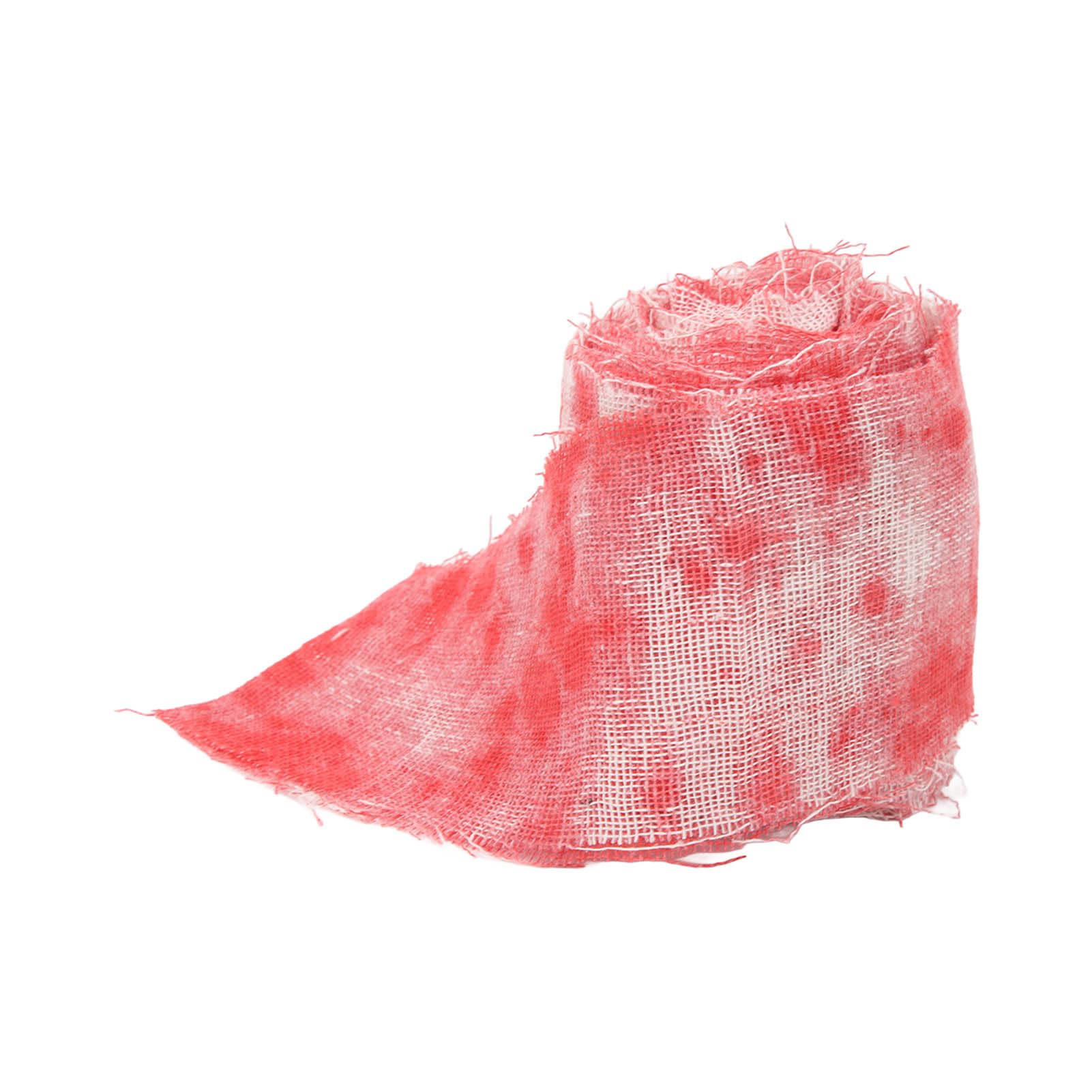 Halloween Bloody Bandage, Wearable Cosplay Bloody Bandage Props Scary Funny Soft for Door for Cosplay Amateurs - Image 3