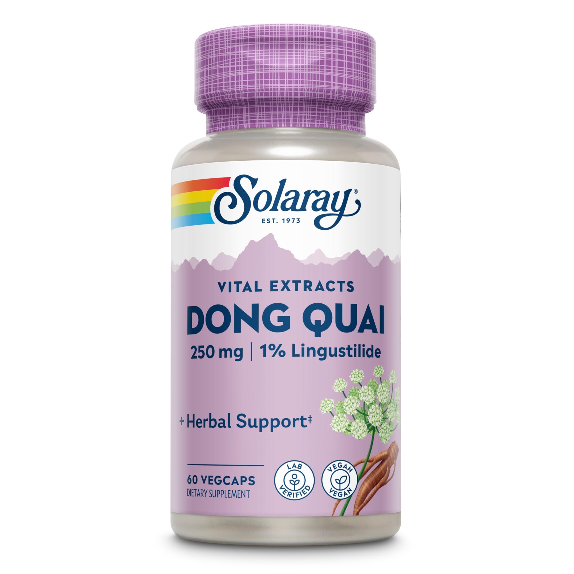 Solaray Dong Quai 250mg | 60 VegCaps