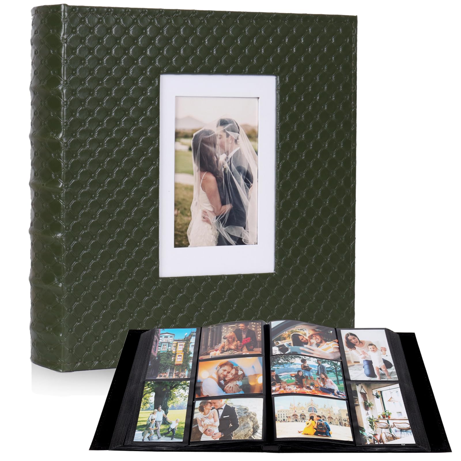 RECUTMS Photo Albums 4x6 Pictures, 600 Pockets