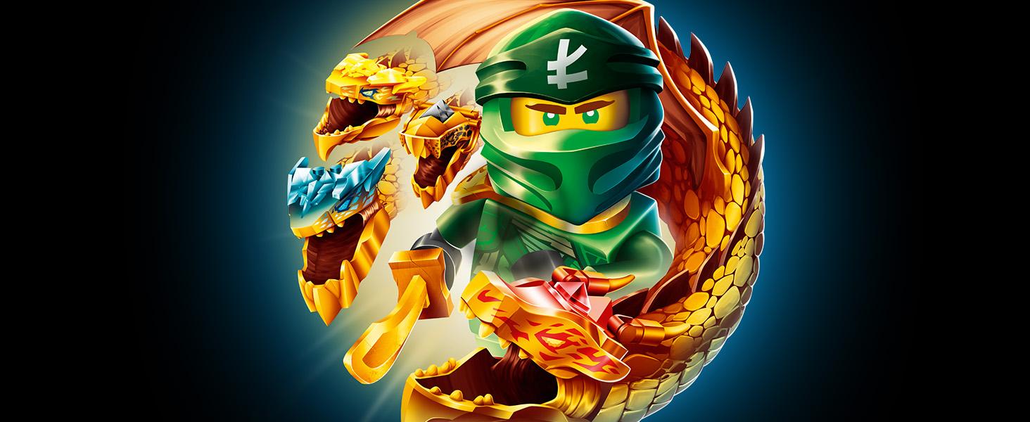 Amazon.co.jp: LEGO Ninjago 71773 Kai's Golden Dragon Raider, Toy