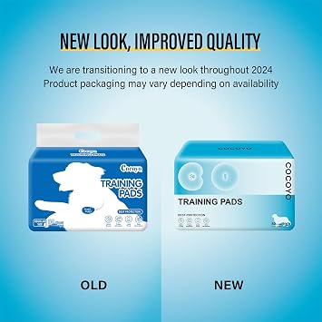 COCOYO Best Value 22x22 Dog Training Pads 50 Count | Dog Pee Pads | Super Absorbent Puppy Pads,White
