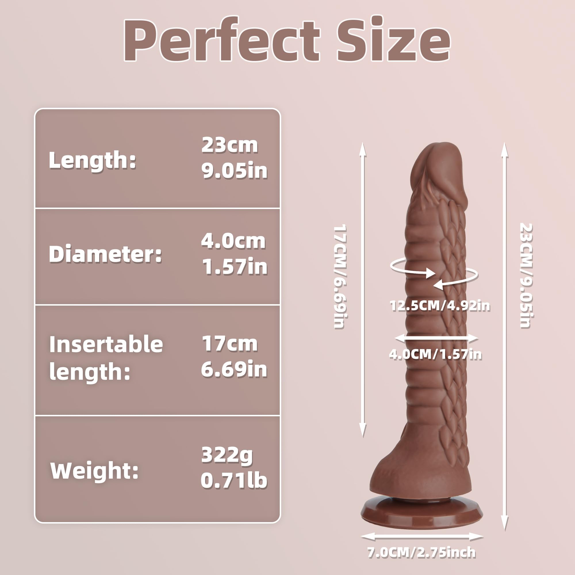 6.3 inch Dragon Dildo with Strong Suction Cup for Hands-Free Play,Realistic Monster Dildo Anal Plug Prostate Massager Adult Sex Toys for Vaginal G-Spot and Anal Prostate Purple