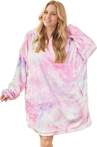 Vista 76 de LetsFunny Manta con capucha, manta de forro polar Sherpa de gran tamaño, súper suave, cálida y acogedora con bolsillo gigante, para mujeres, Aguacate