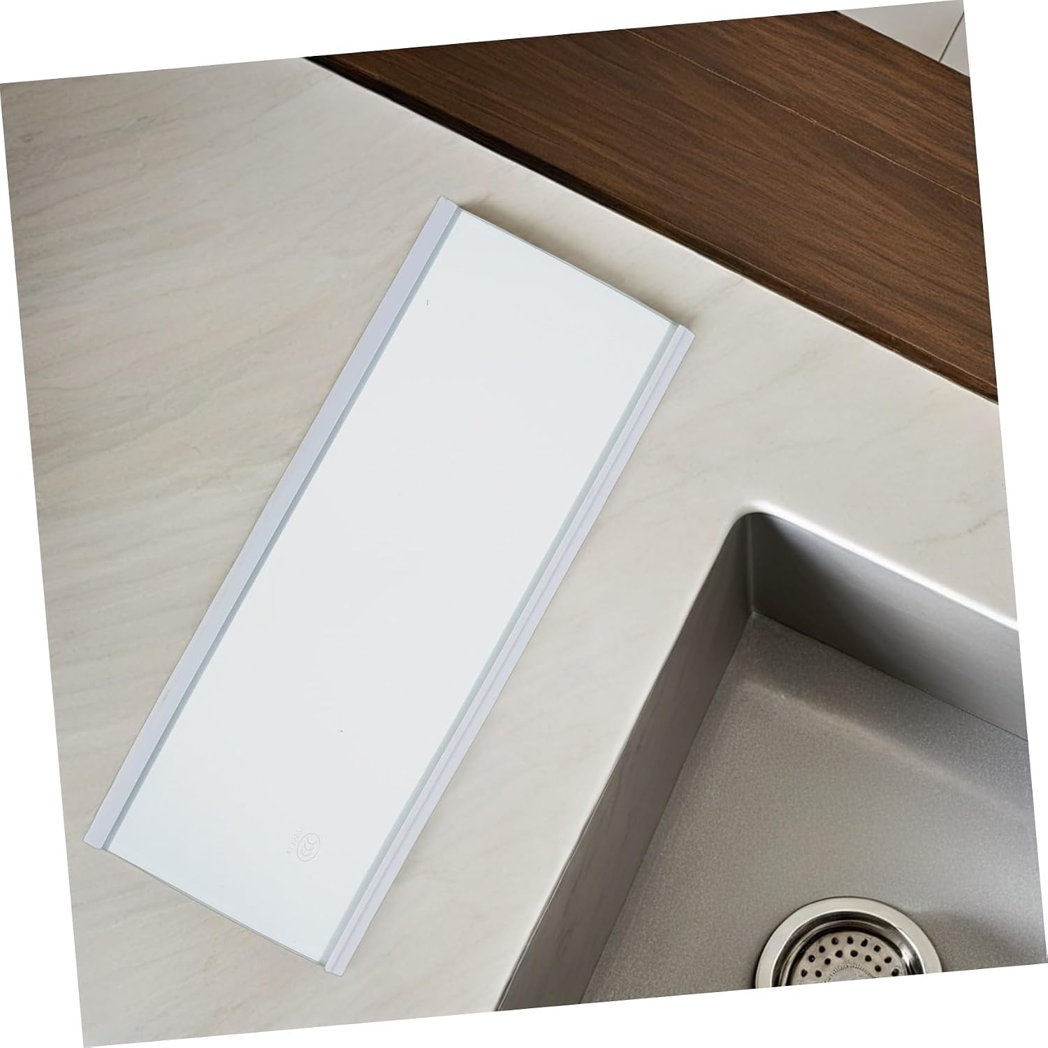 OSALADI Refrigerator Replacement Shelves: 14.62x5.74'' Tempered Glass Fridge Shelf - Clear Refrigerator Glass Insert for Home Kitchen Use