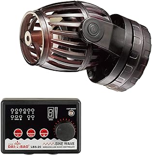 DAI BAO Wave Maker Pump 1600 GPH 24 V DC ECO Quiet Propeller Loop Sine Wave Maker Circulation Pump Marine Coral Reef Aquarium