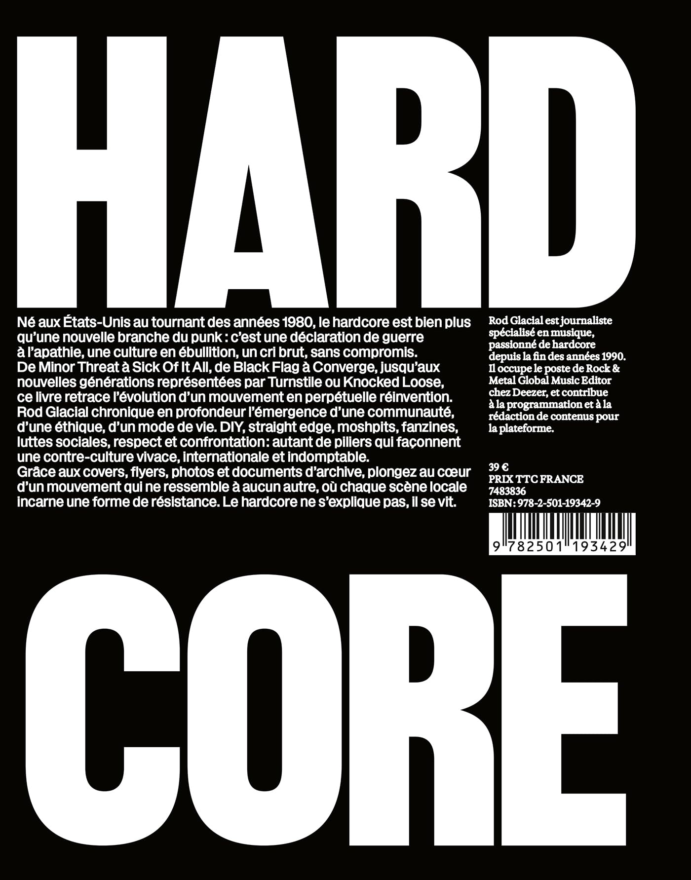 Hardcore: 40 ans de rage de Black Flag à Turnstile