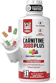 Liquid L-Carnitine 3000 Plus | Advanced 4-in-1 Formula with Acetyl L-Carnitine, L-Tartrate, ProGBB® & Vitamin B, Stimulant-Free High Absorption L Carnitine Supplement for Energy & Metabolism, 16oz