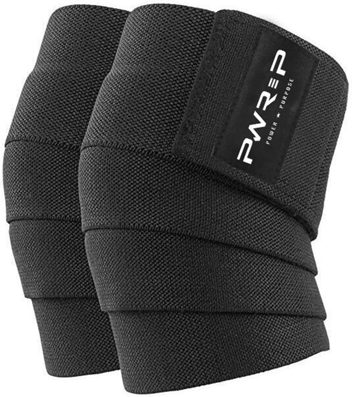 POWERXPURPOSE Knee Wraps (Pair) Gym, Knee Support, Weight Lifting