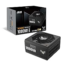 ASUS TUF Gaming 1000W Alimentatore modulare, certificato Gold, ventola assiale, rivestimento PCB, compatibile con ATX 3.0