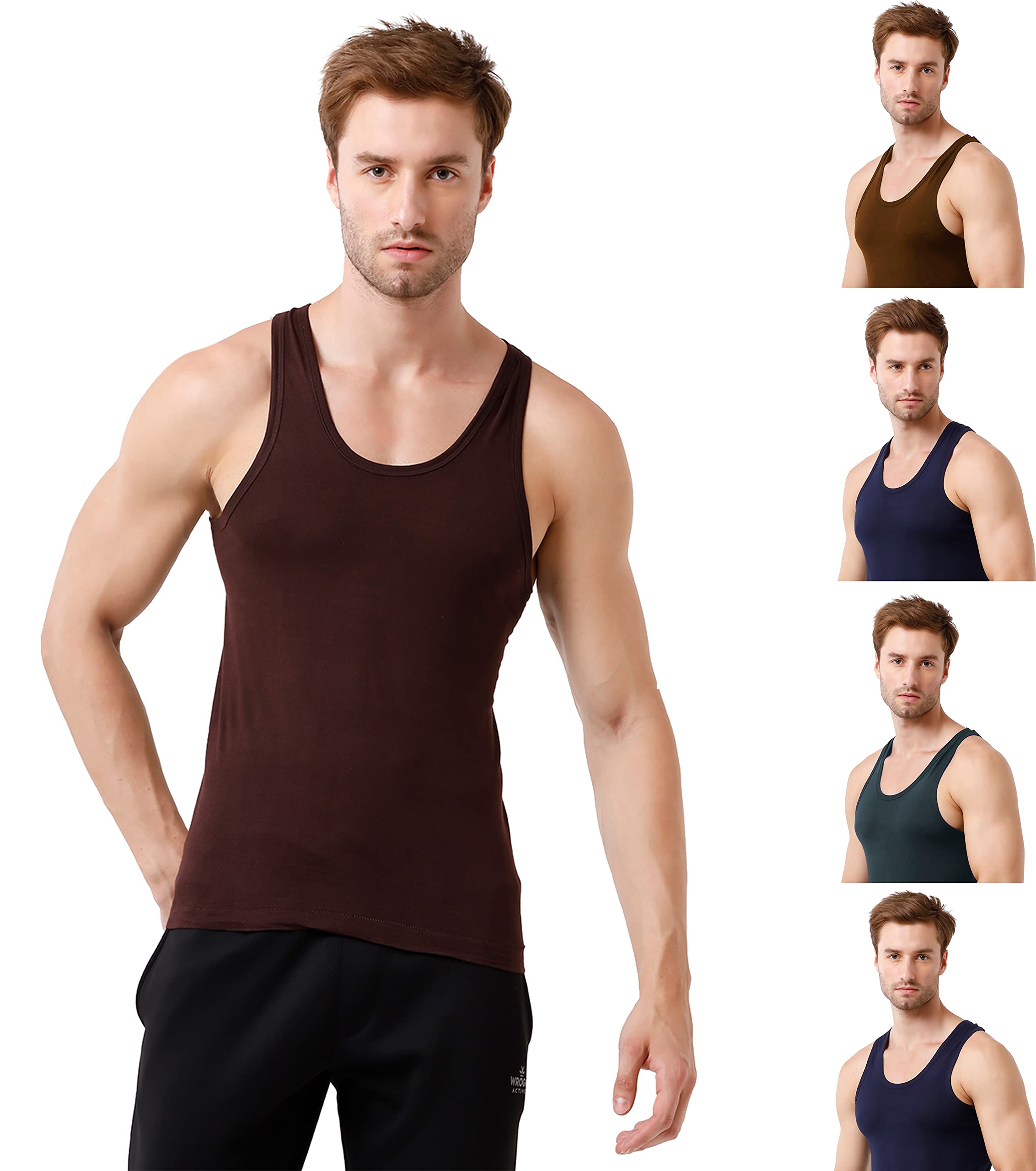 rupa Men's Solid Regular Fit Vest-picture-54