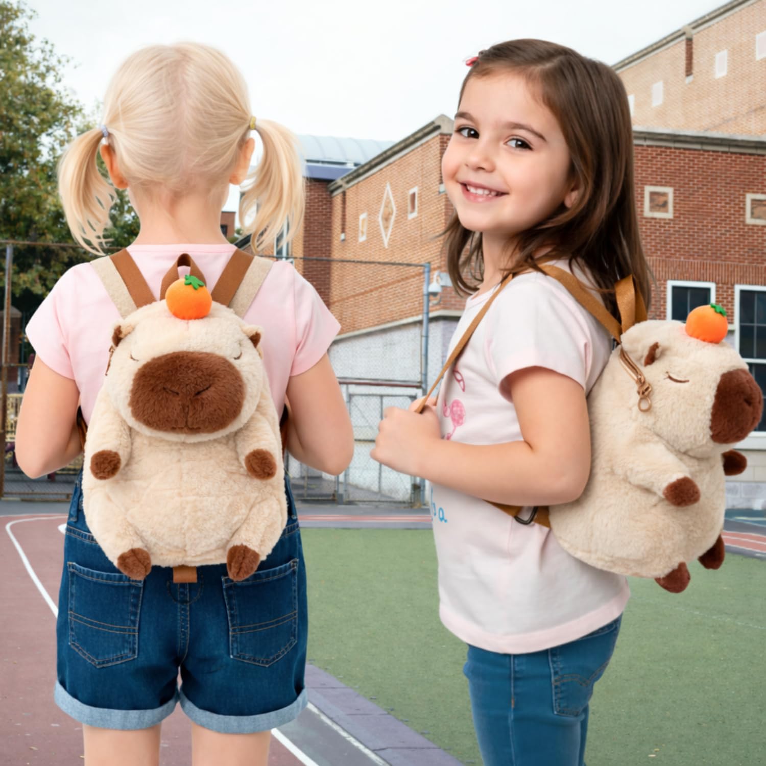 Mochila Infantil Capivara De Pelúcia Escolar Passeios Fofa Com Alças Ajustáveis Compartimento Com Zíper Bolsa em promoção! Veja a oferta e mais achadinhos de Mochilas escolares 2 Hoje é o melhor dia para comprar Mochila Infantil Capivara De Pelúcia Escolar Passeios Fofa Com Alças Ajustáveis Compartimento Com Zíper Bolsa com aquele preço maroto! Promoção! Aproveite a oferta! 2