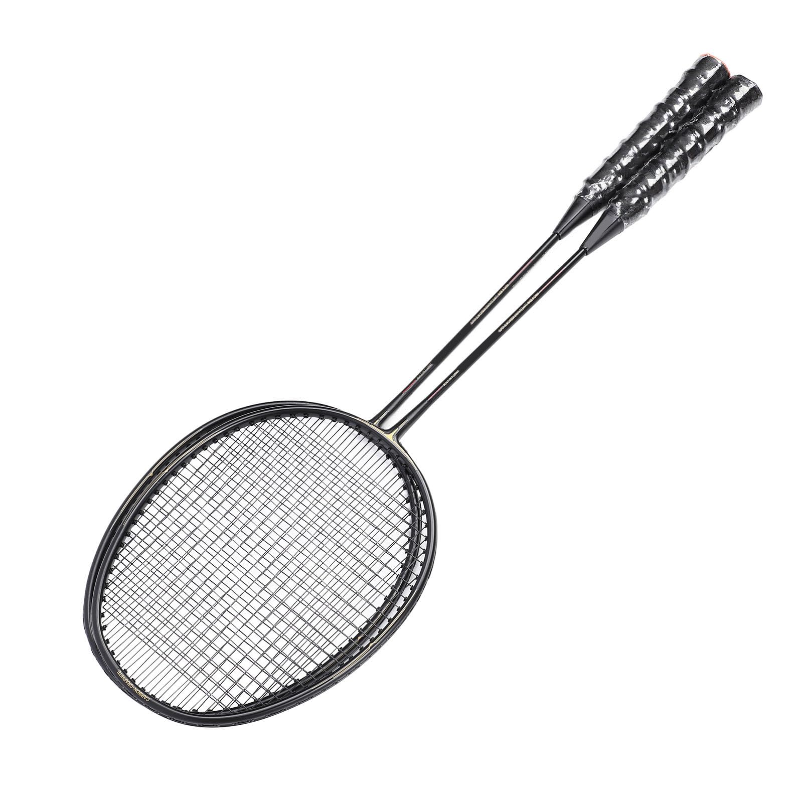 Alomejor Set di Racchette da Badminton Professionali in Alluminio e Carbonio Leggero per Allenamenti e Partite Migliorati