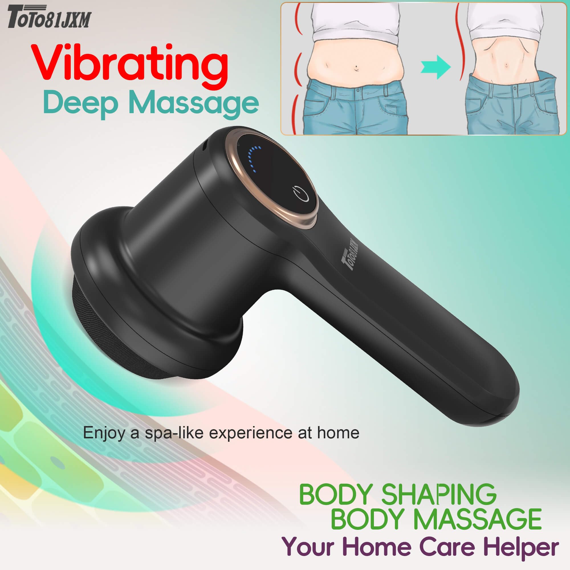 Amazon.com: TOTO81JXM Handheld Cellulite Massager, Body Sculpting