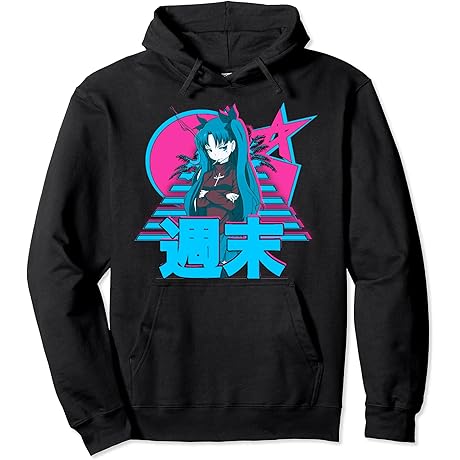 Unveiling the Enchanting Fate/Stay Night Anime Pullover Hoodie