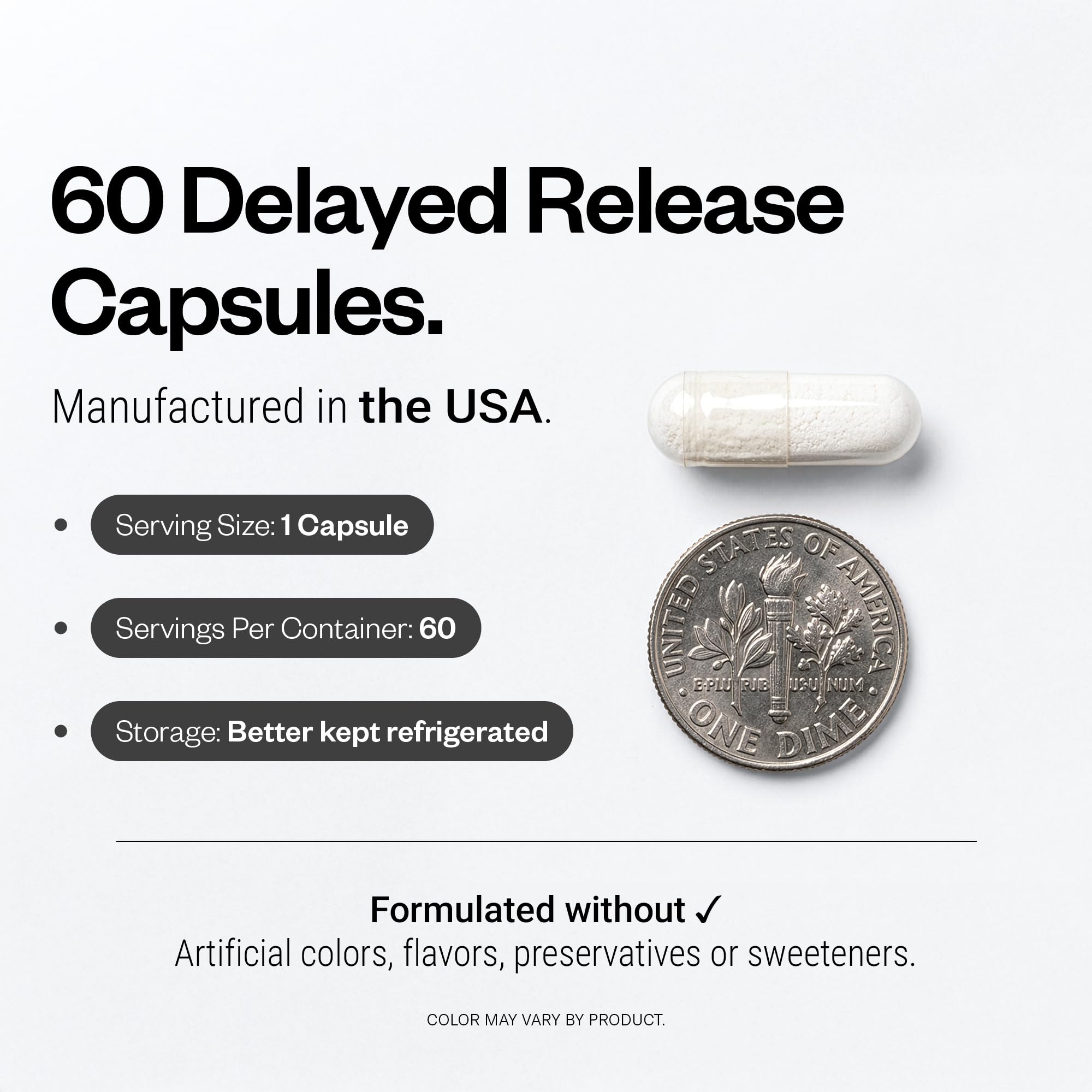 Supersmart - Bacillus Subtilis 3 Billion CFU per Day (High Potency) - Spore Probiotic Supplement | Non-GMO & Gluten Free - 60 DR Capsules — Amazon image 6
