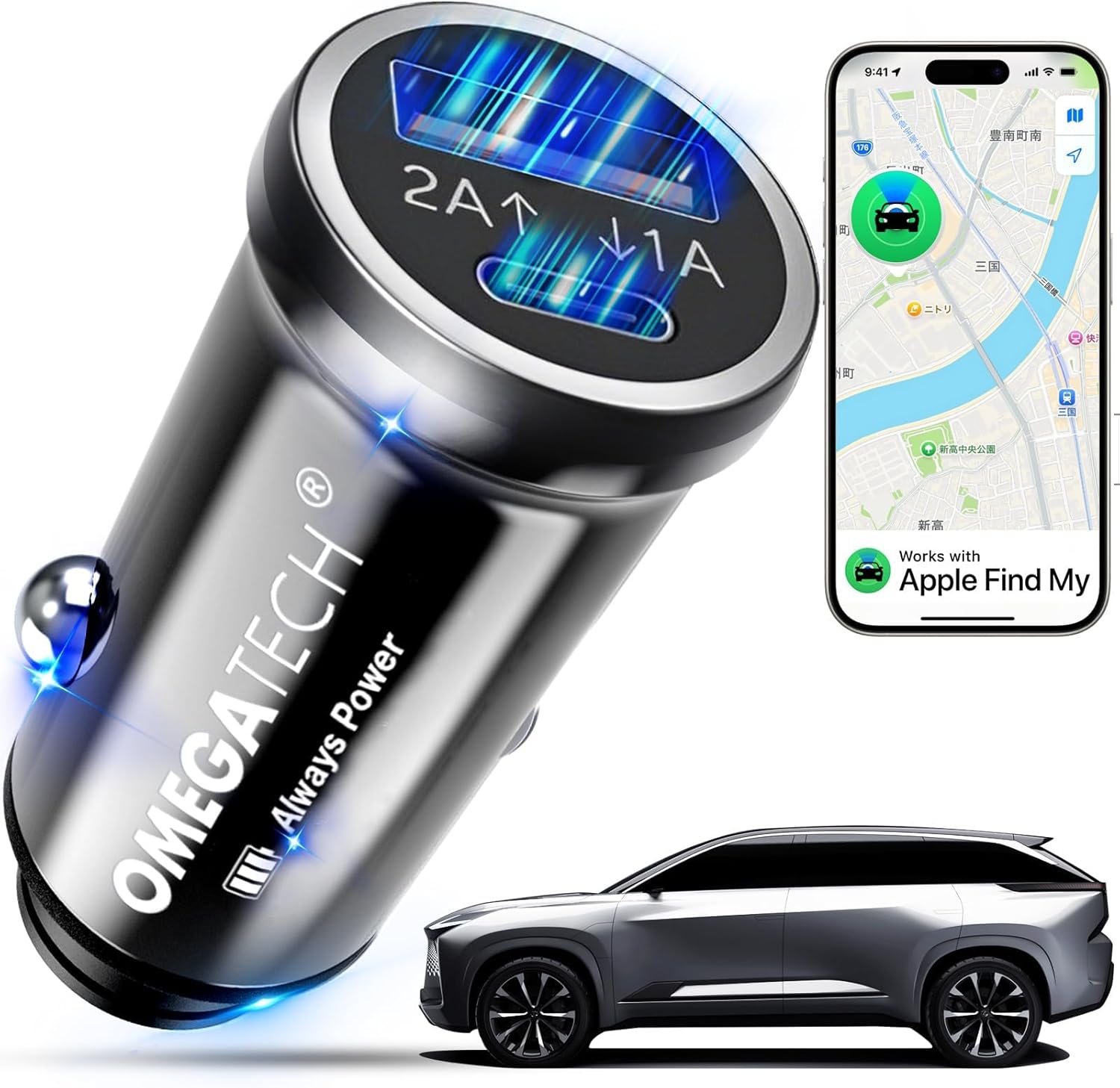 OMEGATECH スマートトラッカー 本体画像