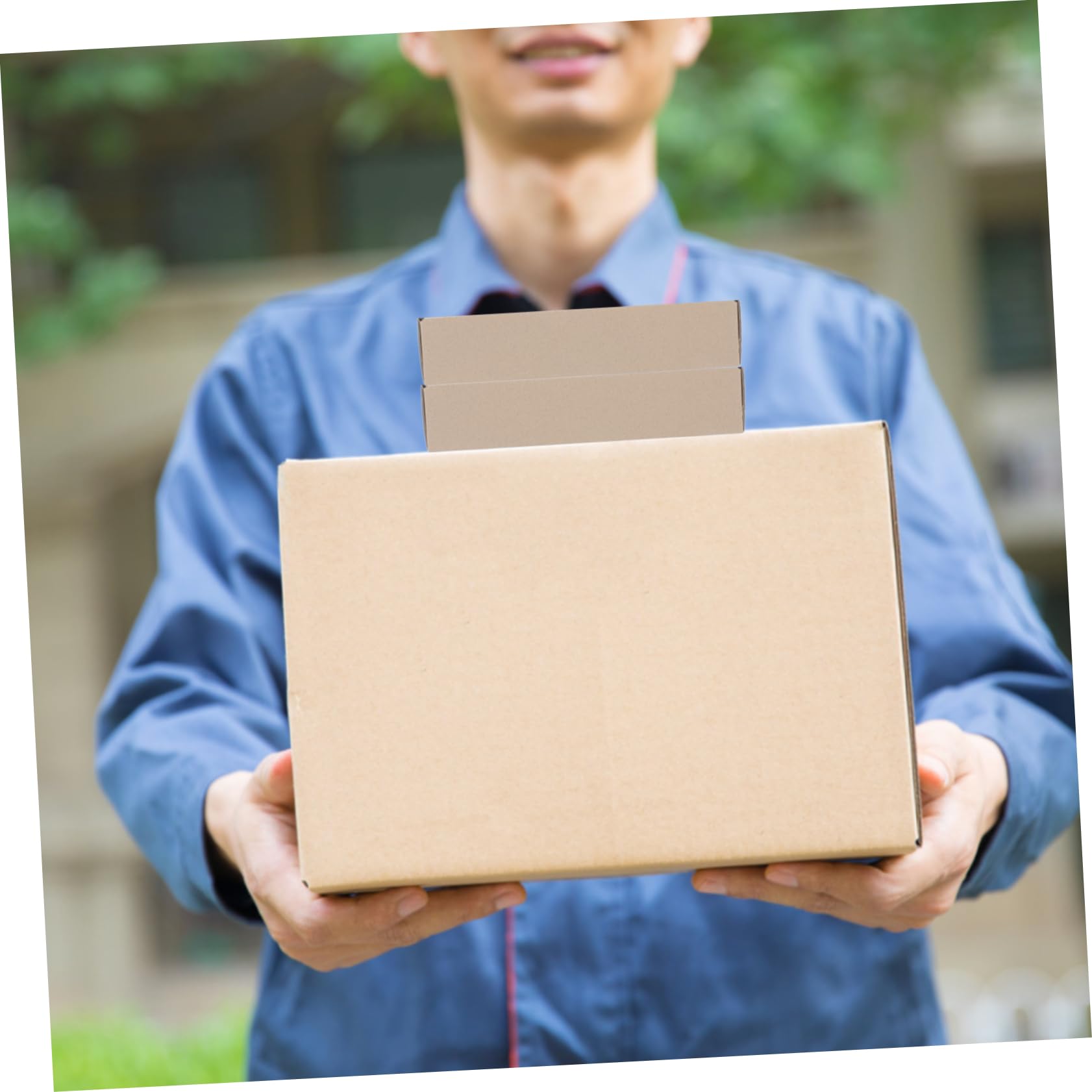 VILLCASE Cajas de Embalaje para Negocios Pequeños de Papel Kraft de Alta Resistencia, 25 Unidades, Tamaño 220x140x50 Mm, Ideales para Ropa y Toallas, Resistentes la Compresión