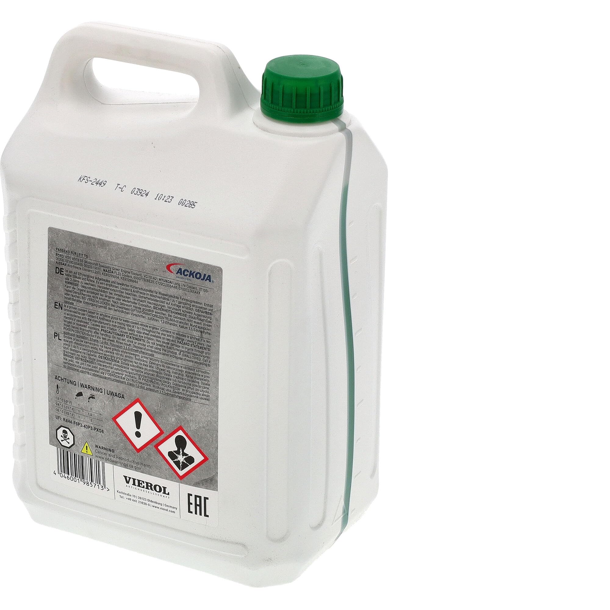 ACKOJA A60-0002 Antigelo