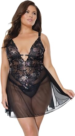 Coquette Women's Babydoll & Thong