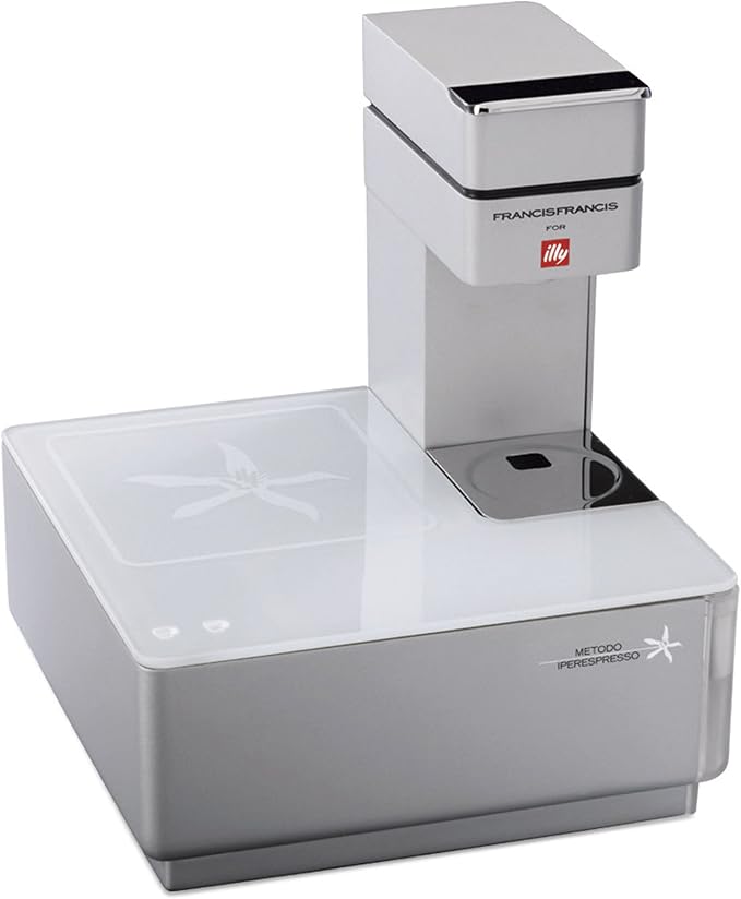 Illy Caffe Y1.1 216621 Touch Espresso Machine, White