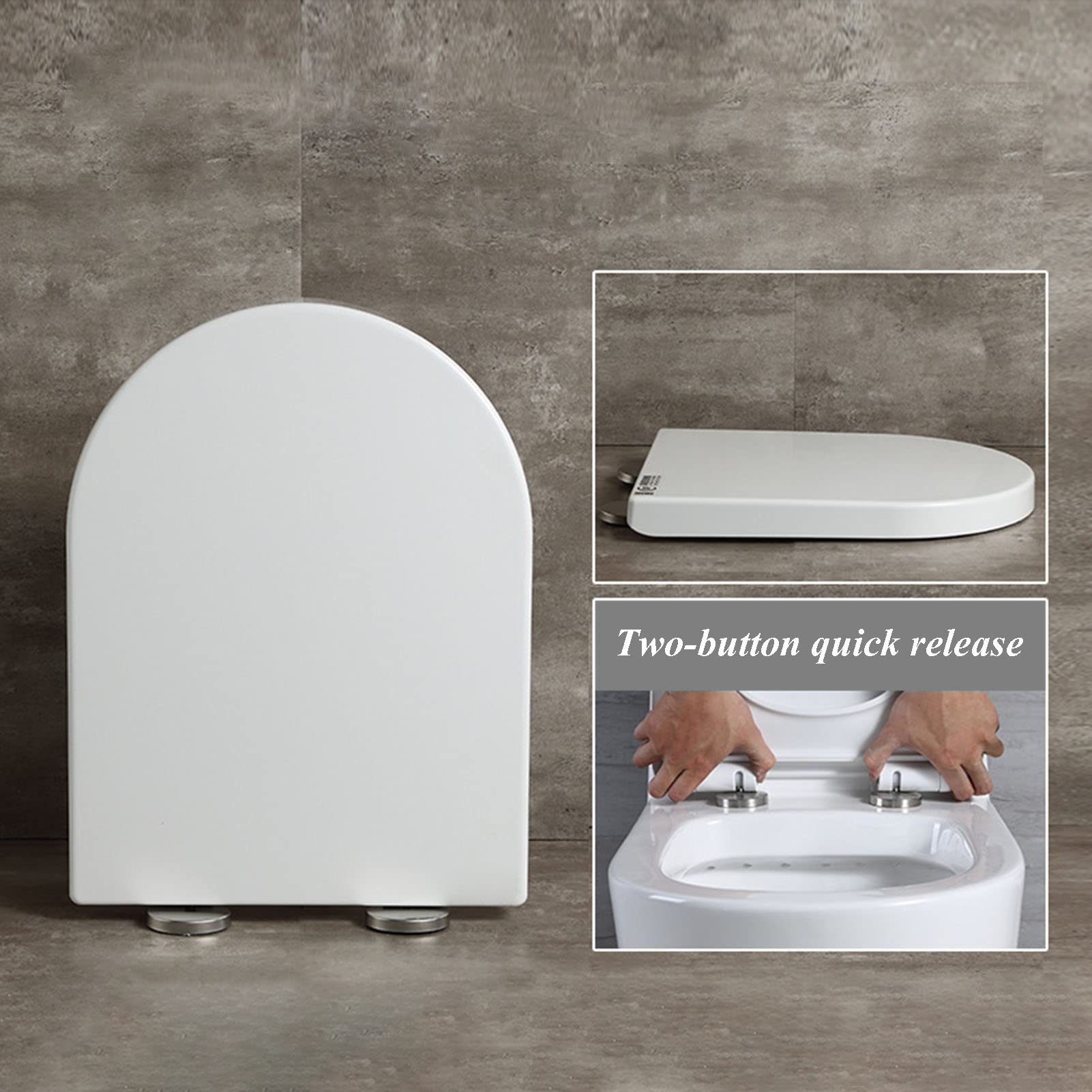 coperchio per WC, con coperchio Soft Close