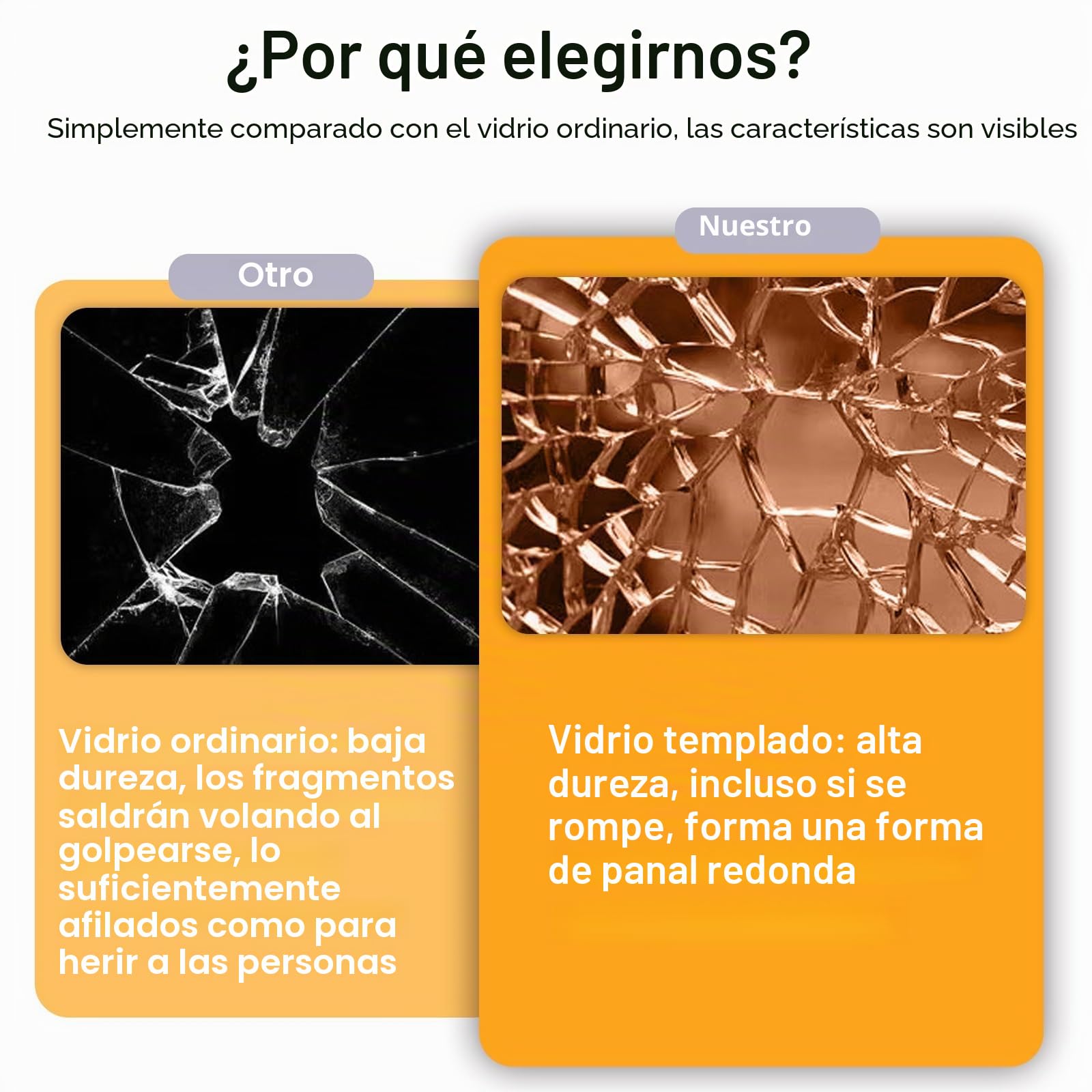 Mesa de Centro Redonda Cristal, Mesa Nido Juego de 2, Patas de Madera Maciza, Vidrio Templado para Salón Dormitorio Oficina-Fácil Montaje(Brown-B,80+50cm/31+20in)