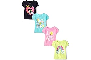 Charming Toddler Girl T-Shirts: A Wardrobe Staple for Fashion-Forward Little Ones