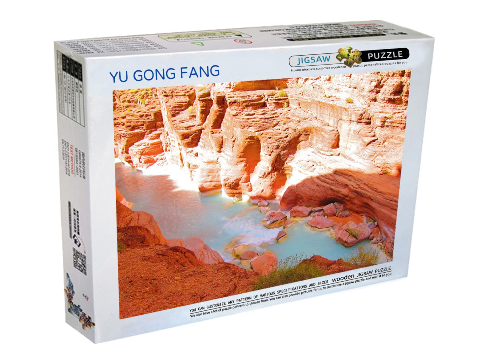 Puzzle in legno per adulti da 5000 pezzi Canyon Scenario naturale Regalo Decorazione per feste di intrattenimento per il tempo libero